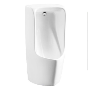 Quality Men's Wall-Mounted White Ceramic Urinal Intelligent Sensor Auto Deodorization Dual-Flush S-Trap Drainage Pattern for Bathroom wholesale