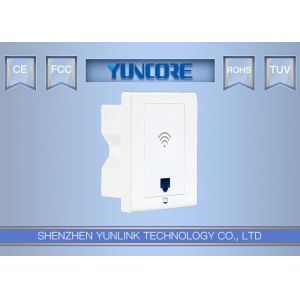 Cheap Plug And Play Wall Plate Wireless Access Point 48V Passive PoE With Quallcom Solution for sale