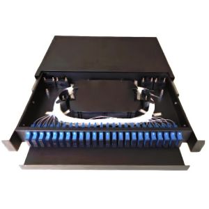 SC FC ST LC 96 Port Fiber Patch Panel Enclosure Cold Rolled Steel