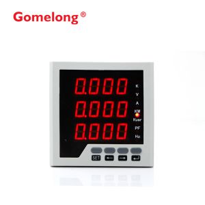 Three Phase / Single phase Multi-parameter RS485 Ethernet Function CT Connected Power Meter