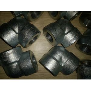 ASTM A105 Galvanized 90 degree Forged Pipe Fittings 3/4 Inch Elbow