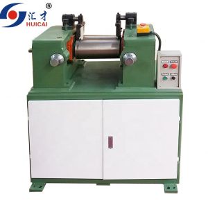 Front Roll Linear Speed of 9 m/min Mini Rubber Lab Mixing Mill for Laboratory