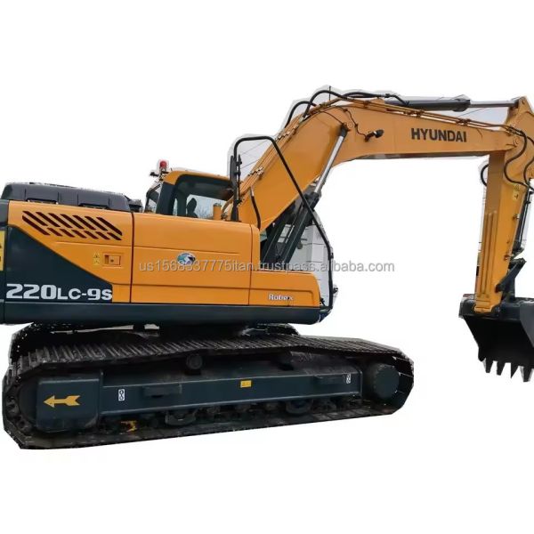 Korea Used Excavator Hyundai 220 Model Crawler Excavator from Harga Excavator in