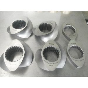 70MC Extruder Machine Parts Screw Element HIP Alloy Material SAM10 HRC 58-60