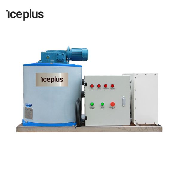 Quality 300kg Flake Ice Machine Fast Ice Making  Household Seafood Preservation wholesale