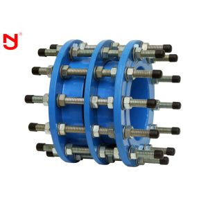 Drainage Pipe Dismantling Joint Fusion Bonded Epoxy Coating Epdm Sealing