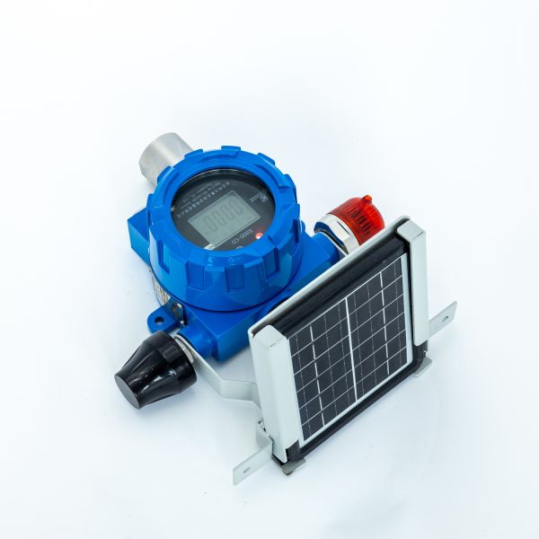 Quality Wireless Transmission Solar Charging Wall Mount Fixed Combustible Gas Detector wholesale