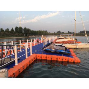 UV Resistant Rectangular Pontoons Non Slip Surface For Easy And Safe Boating