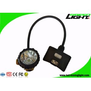 Semi Corded LED Mining Light 6.8Ah IP68 1200 Battery Cycles With Safty Rope