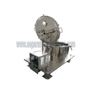 Vertical PPTD Top Discharge Basket Centrifuge For Hemp And Alcohol Extraction