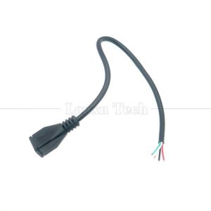 OEM Data Charging Micro b 5 PIN USB Male Female to Open 2 4 Cores Bare Wires