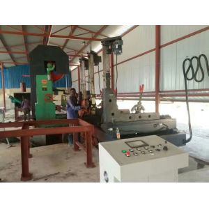 MJ3310 Vertical Band Sawmill with Log Carriage / Wood vertical cutting bandsaw