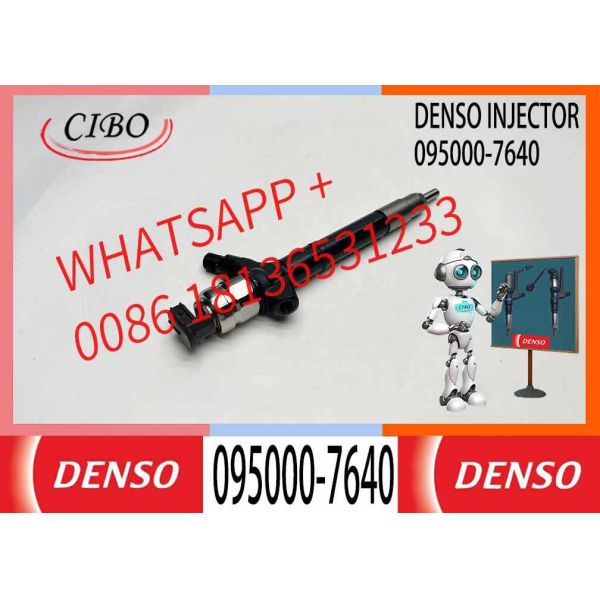 Construction Machinery Parts 095000-7640 095000-6040 23670-0R020 Fuel Injector Common Rail Injector for Toyota