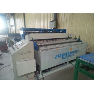 Animal Cage Welded Wire Mesh Machine , Firm Welding Chicken Wire Mesh Machine