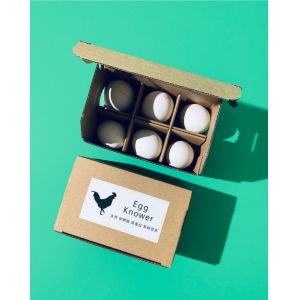 Custom Size Gift Quail Egg Packing Box Custom Recyclable For Farm Cardboard
