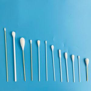 China Sterile Sample Collection Swab Cotton Tipped EO Standard Medical Swab on sale