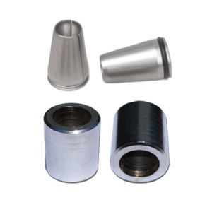 Prestressing Concrete Post Tension Anchor Wedges And Barrels Steel Material