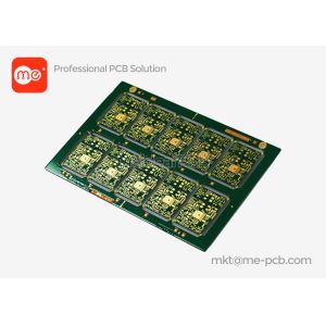Multilayer 6L Electronic Pcb Board, Professional FR-4 Plated Gold Pcb Circuit