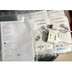 Philip Dual Invasive Blood Pressure IBP Adapter Ref 989803199741
