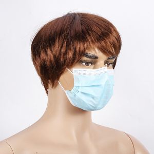 Cheap Personal protective masks civil use 3 layer non-woven disposable face mask for sale