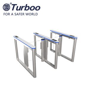 Stainless Steel Swing Barrier Turnstile 900mm Pass Width For Office Building
