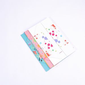 Cardboard Folding Magnet Box Custom Printed Packaging Magnetic Boxes with Ribbon