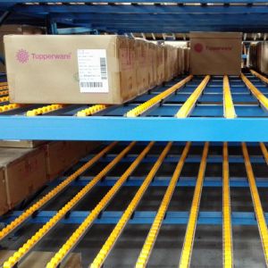 Heavy Duty Q235B Steel Gravity Pallet Flow Racking System for Warehouse Storage