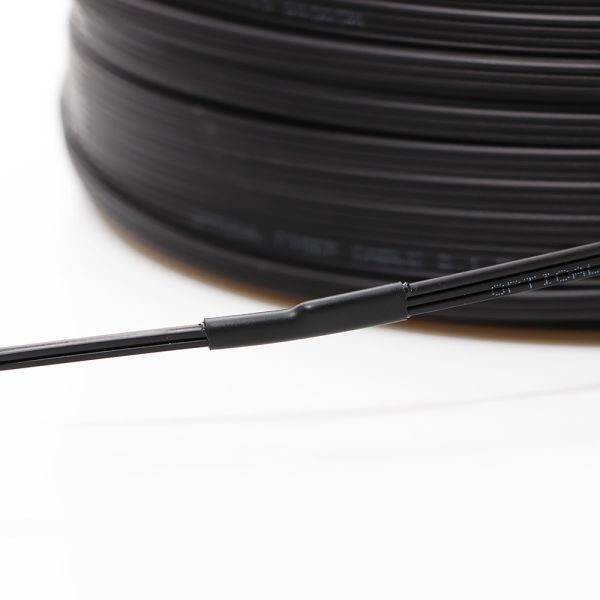 FTTH Outdoor Drop Cable MINI SC/APC Simplex SM G657A1 Fiber Optic Pigtail 100m