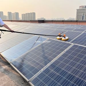 Photovoltaic Roller Solar Panel Cleaning Rotating Brushes with Customizable