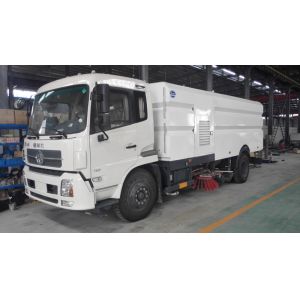 Dongfeng 4X2 6m3 6cbm runway sweeper truck road sweeper truck with brushes foton