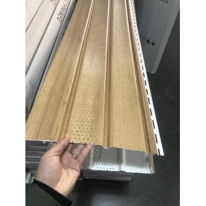 UPVC Soffit Board Anti UV UPVC Soffit Panels Moisture Resistance and Long