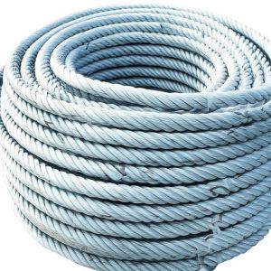 8 Strand Polyester Rope Marine Mooring Rope with Saltwater Resistant Torque
