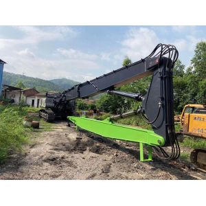 Pc300 Excavator Long Boom Arm Excavator Demolition With Breaker And Powerful Cylinder Scissors