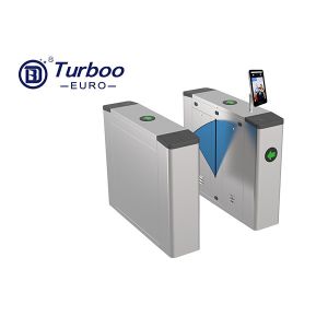 Infrared Sensor Flap Barrier Gate Access Control Turnstile Integarted RFID Card