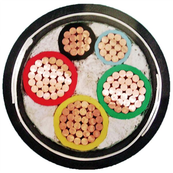 Quality 5 core 0.6/1kv LV power cable 5x16mm2 5x25mm2 5x95mm2 5x120mm2 wholesale