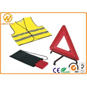 Reflective Warning Triangle , Auto Safety First Aid Breakdown Warning Triangle