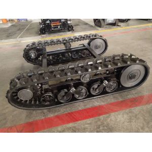 Cheap Design Power Middle Chassis / 350kg Rubber Undercarriage DP-MKS-280 Jointless for sale