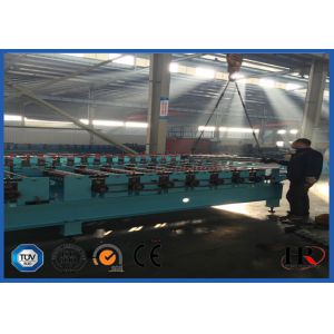 Roofing / Wall Panel Sheet Metal Roll Forming Machines With Upright Columns