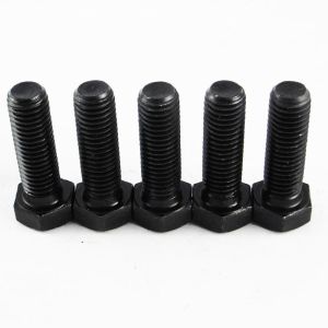 High Precision M9 M10 M38 M42 M50 M72 Black Oxide Carbon Steel Hex Bolts DIN