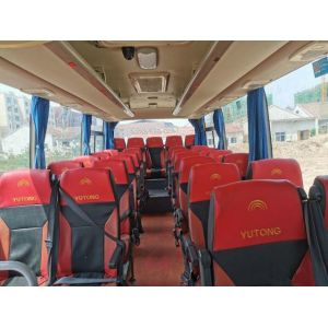 2015 Year 30 Seats ZK6752D1 Used Yutong Bus With Front Engine Used Coach Bus For