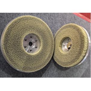 Hard Alloy CBN Tool Edge Passivation 80 Grit Silicon Carbide Disc Brush 500mm