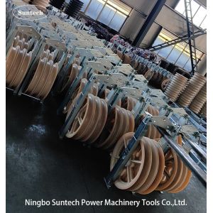 LGJ1120 1040mm Bundled 200KN Large Diameter Conductor Stringing Blocks