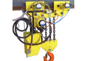 Cheap Anti Explosive Pneumatic Chain Block 20 ton Normal Yellow Alloy for sale