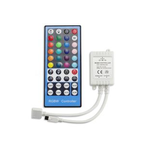 40 Key RGBW Smart LED Strip Controller 5 Pins IR Remote Control For SMD 5050