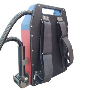 100W Backpack Laser Rust Oxide Painting Coating Cleaning Machine 24 Months