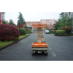 Vertical Mast Type One Man lift Electric Aerial Work Platform Order Picker For