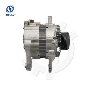 Excavator Engine Parts 24V 55A Alternator 8-98092116-0 8-97375017-1 For Isuzu