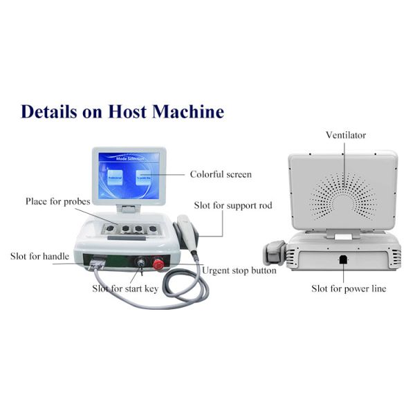 Ultrasound High Intensity Focused Ultrasound Machine 3D Anti Wrinkle Skin Tightening