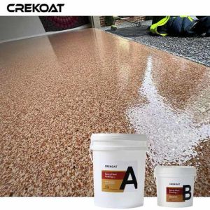 Non-Flammable Polyaspartic Floor Coating Resistance To Yellowing High-Traffic