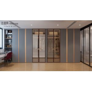 Fadior Custom Walk-In Closet Contemporary Design And Durability In Stainless